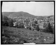 Saranac Lake, Adirondack Mountains, c1902. Creator: William H. Jackson