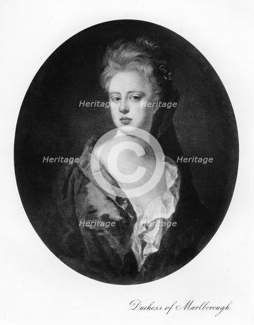 Sarah Churchill, Duchess of Marlborough, (1907). Artist: Unknown