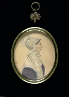 Sarah Cherry (Mrs. Thomas Gatchell), 1845. Creator: Unknown
