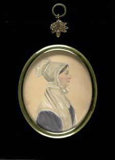 Sarah Cherry (Mrs. Thomas Gatchell), 1845. Creator: Unknown