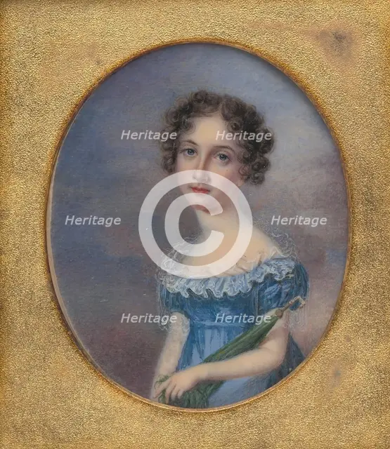 Sarah Ann Beck, ca. 1818. Creator: Anna Claypoole Peale.