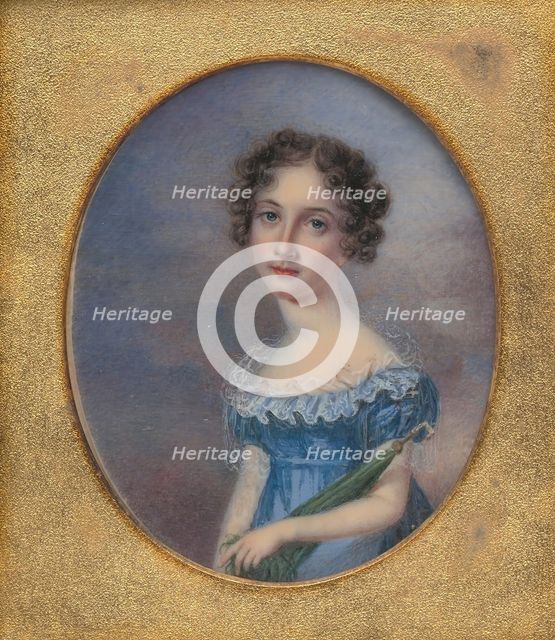 Sarah Ann Beck, ca. 1818. Creator: Anna Claypoole Peale.