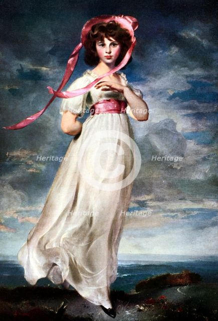 Sarah Barrett Moulin ('Pinkie'), 1794 (1926).Artist: Thomas Lawrence