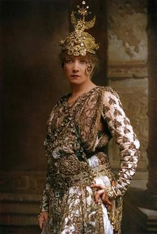 Sarah Bernhardt (1844-1923), French stage actress, 1890. Creator: W&D Downey