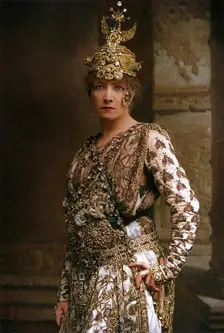 Sarah Bernhardt (1844-1923), French stage actress, 1890. Creator: W&D Downey