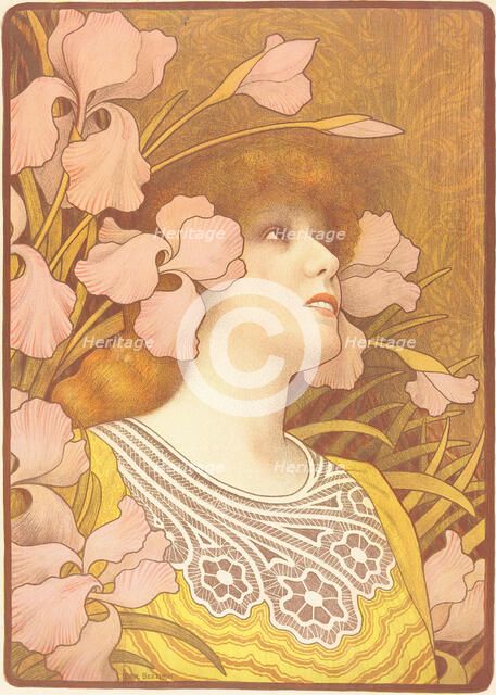 Sarah Bernhardt as La Princesse Lointaine, 1901. Creator: Berthon, Paul (1872-1909).