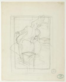 Sarah Bernhardt, c. 1898. Creator: Alphonse Mucha