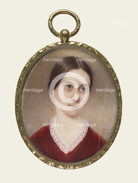 Sarah Goodridge, c1835. Creator: Henry Inman.