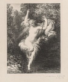 Sarah la Baigneuse, 1892. Creator: Henri Fantin-Latour (French, 1836-1904)