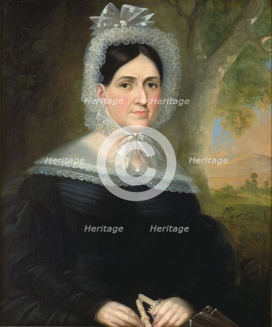 Sarah Sommer Sims, 1838. Creator: Robert Street.