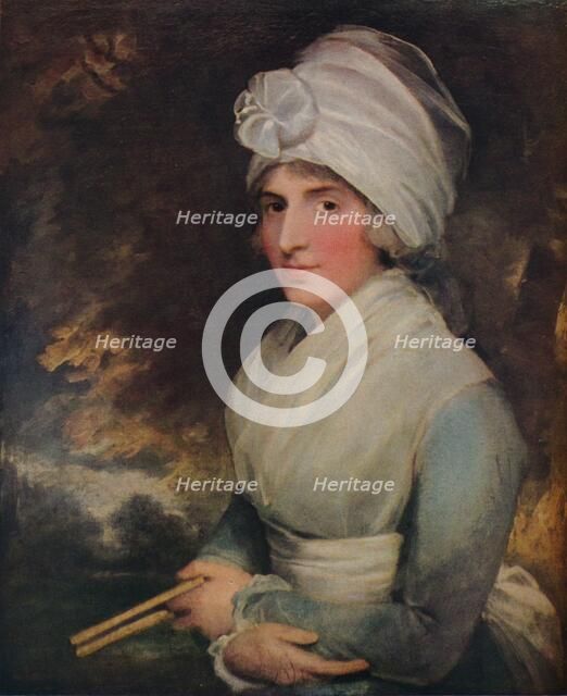 'Sarah Siddons', 1787. Artist: Gilbert Stuart.
