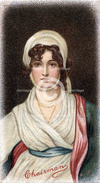 Sarah Siddons, 18th century English tragic actress. Artist: Unknown
