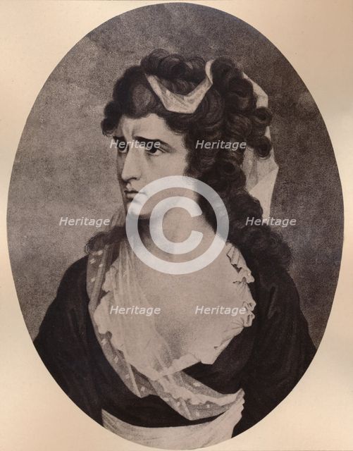 Sarah Siddons, Welsh actress, c late 18th or 19th century (1894). Artist: Unknown.