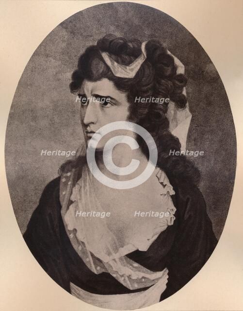 Sarah Siddons, Welsh actress, c late 18th or 19th century (1894). Artist: Unknown.