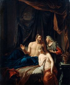 Sarah Presenting Hagar to Abraham late 17th/early 18th century. Artist: Adriaen van der Werff