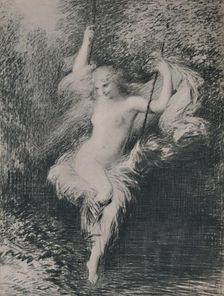 Sarah the Bather 1892, (1946). Artist: Henri Fantin-Latour