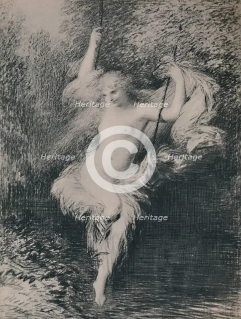 'Sarah the Bather', 1892, (1946). Artist: Henri Fantin-Latour.