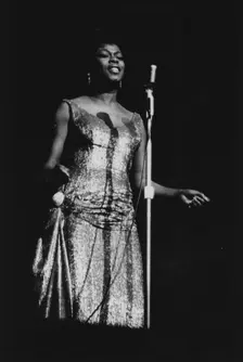 Sarah Vaughan, Count Basie Orchestra, London, 1963. Creator: Brian Foskett