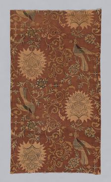 Sarasa, Japan, Edo period (1615-1868), probably 18th century. Creator: Unknown