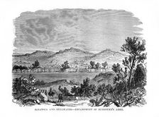 Saratoga and Stillwater, Encampments of Burgoyne's Army 1777, (1872)