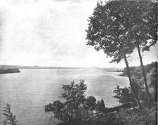 Saratoga Lake, Saratoga, New York State, USA, c1900. Creator: Unknown