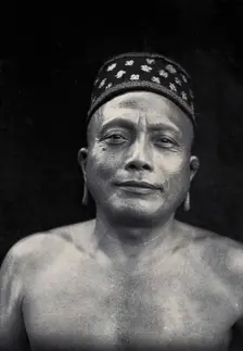 Sarawak: Tama Bulan, a Kenyah chief, c1900. Creators: Unknown, Tama Bulan