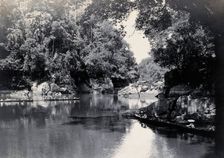 Sarawak: the Rejang River at the head of the Great Rapid, c1900. Creator: Unknown