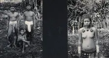 Sarawak: three Lirong boys and one girl, c1900. Creator: Unknown