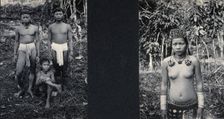 Sarawak: three Lirong boys and one girl, c1900. Creator: Unknown