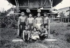 Sarawak: a group of Long Sibatu Kenyah people, c1900. Creator: Unknown