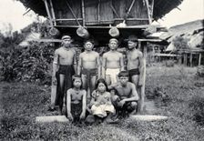 Sarawak: a group of Long Sibatu Kenyah people, c1900. Creator: Unknown