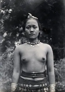Sarawak: a Sea Dayak woman, c1900. Creator: Unknown