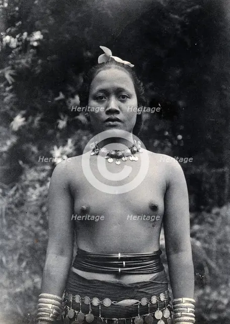 Sarawak: a Sea Dayak woman, c1900. Creator: Unknown.