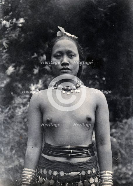 Sarawak: a Sea Dayak woman, c1900. Creator: Unknown.