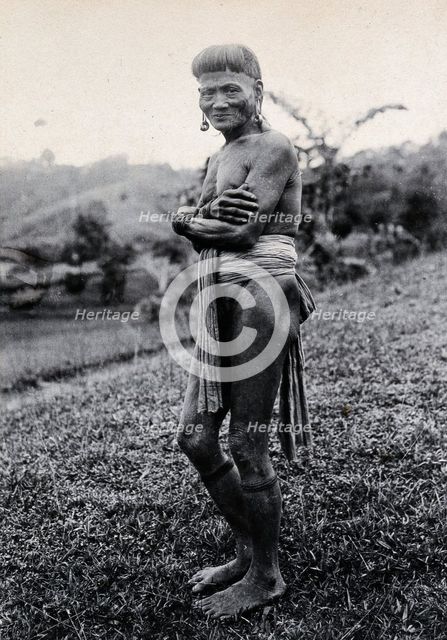 Sarawak: a Ukit man, c1900. Creator: Unknown.