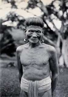 Sarawak: a Ukit man, c1900. Creator: Unknown
