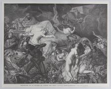 Sardanapale, from "Le Monde Illustré", May 16, 1874. Creator: Emile Thomas