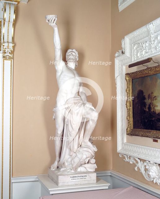'Sardanapalus', 1861. Artist: Henry Weekes