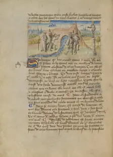 Sardegna; Livre des merveilles du monde (Book of the Marvels of the World), about 1460-1465. Creator: Master of the Geneva Boccaccio