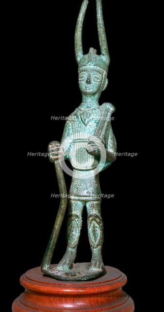 Sardinian bronze warrior. Artist: Unknown