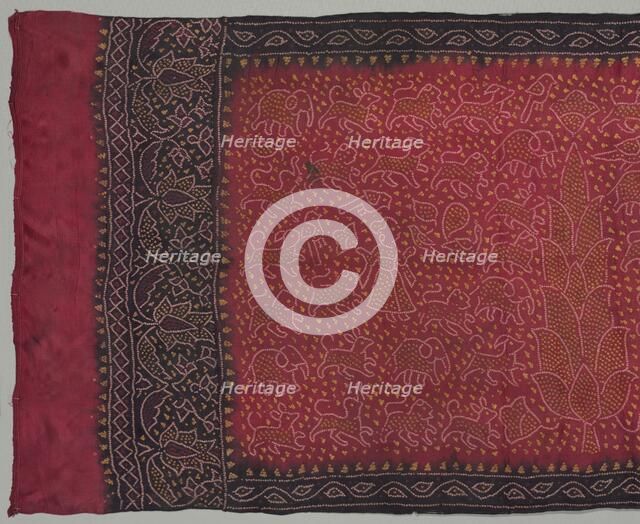 Sari, 1800s. Creator: Unknown.