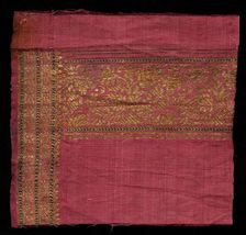 Sari (Fragment), 1800s. Creator: Unknown