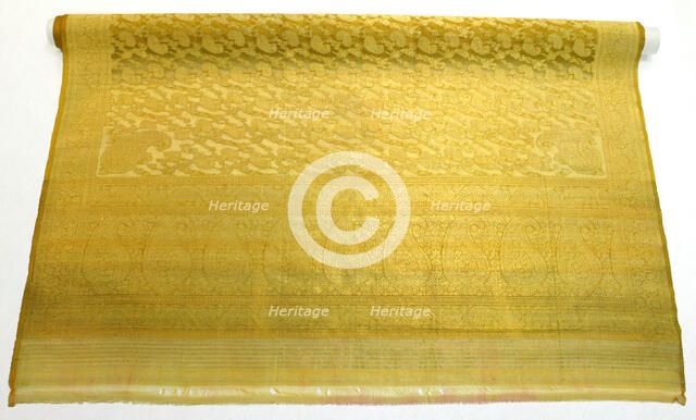 Sari, India, 19th century. Creator: Unknown.