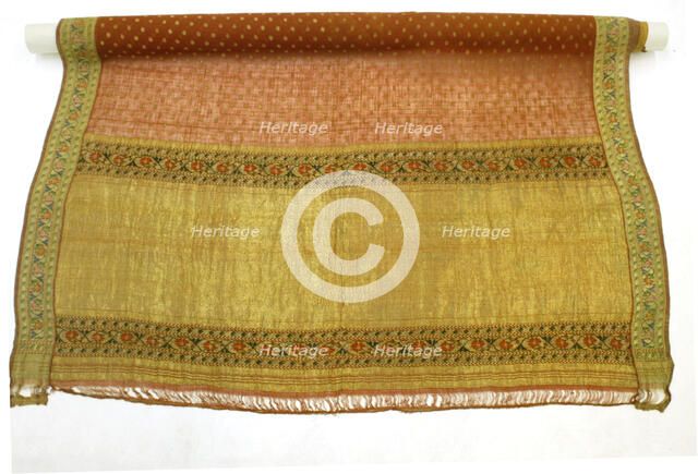 Sari, India, Late 19th century. IMAGE QUALITY? Creator: Unknown.