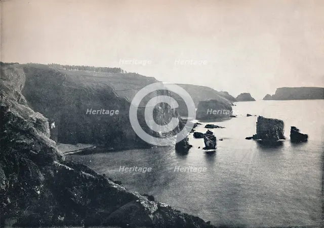 'Sark - Les Autelets Rocks', 1895. Artist: Unknown.