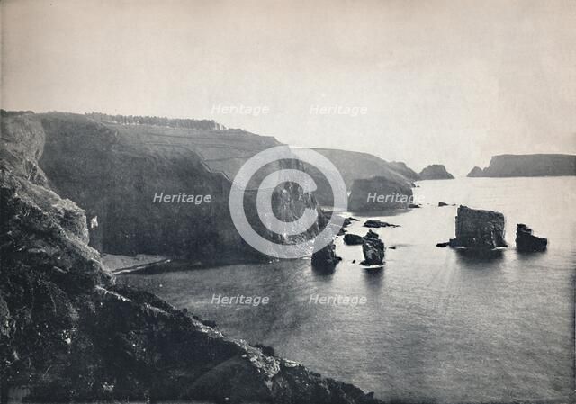 'Sark - Les Autelets Rocks', 1895. Artist: Unknown.