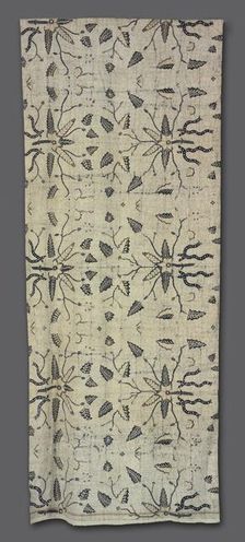 Sarong, 1850s-1860s. Creator: Unknown