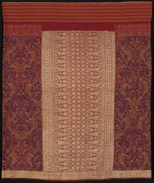 Sarong (sarong limar), Indonesia, 19th century. Creator: Unknown