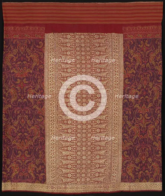 Sarong (sarong limar), Indonesia, 19th century. Creator: Unknown.