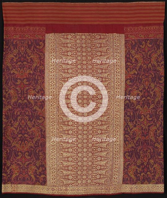Sarong (sarong limar), Indonesia, 19th century. Creator: Unknown.
